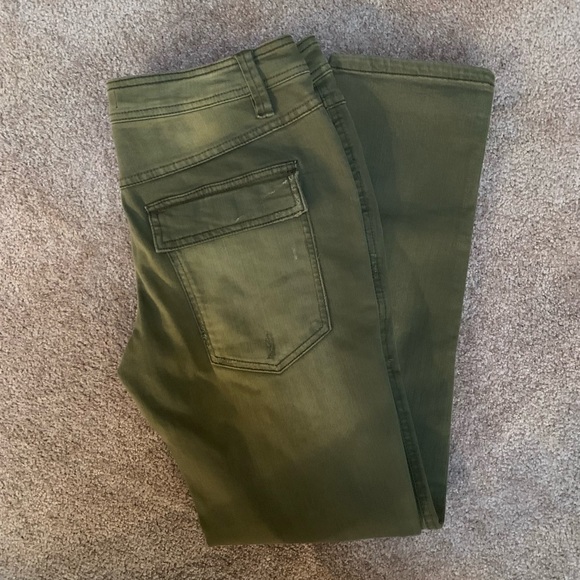 free people Mountaineer Destroyed Jeans . - Picture 7 of 11